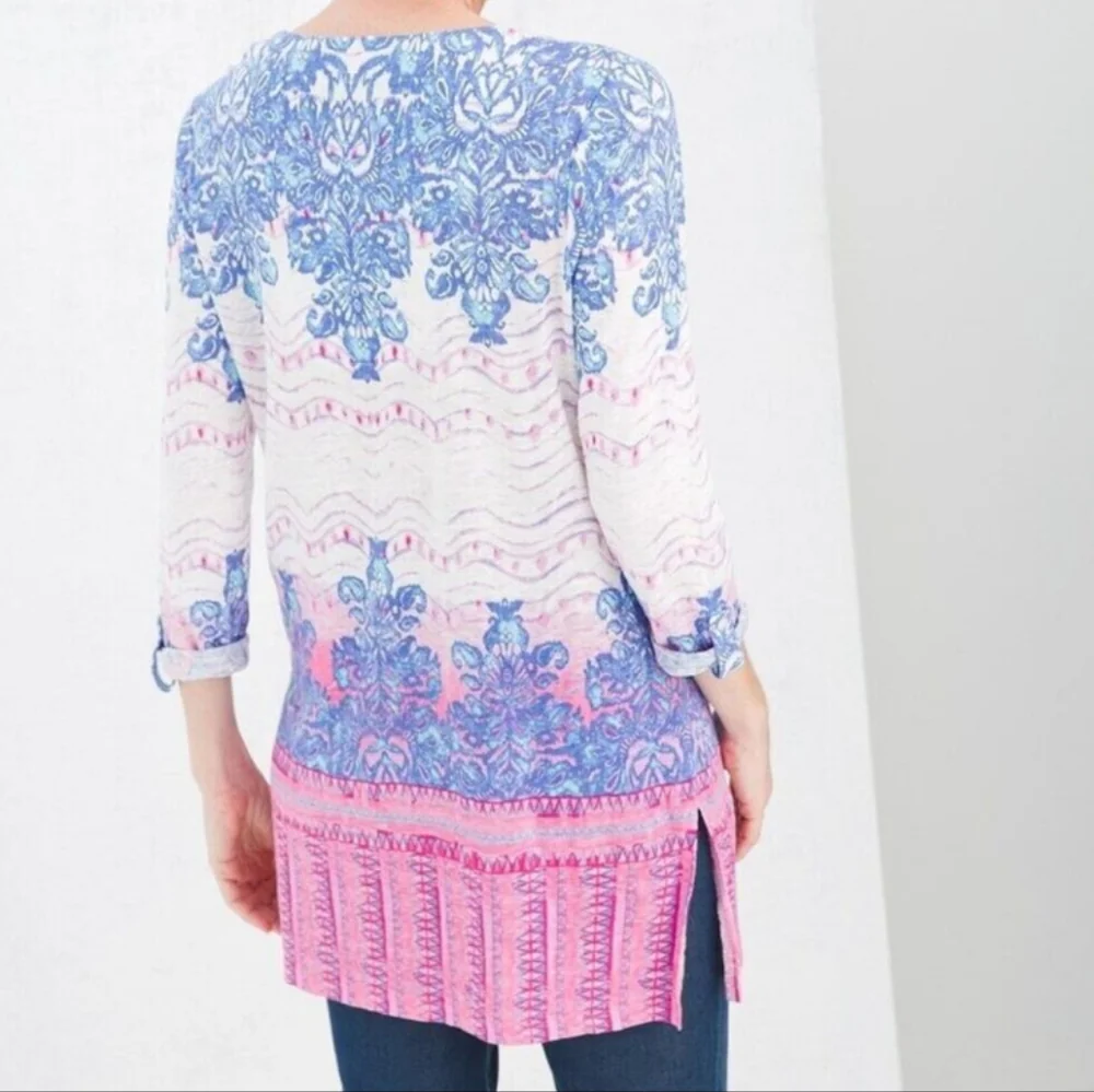 NWT Chico's Linen Tunic - Picture 3 of 13